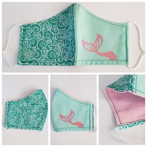 Kid's Face Mask - Mermaid Sunrise 🧜‍♀️